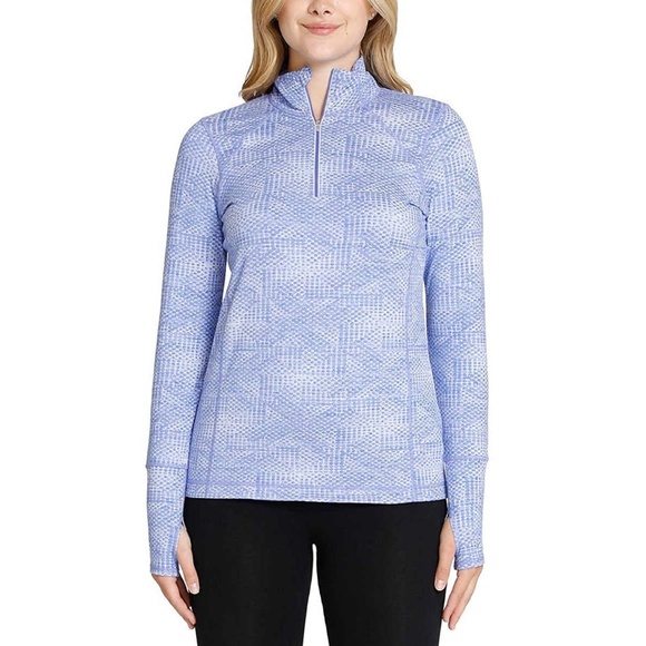 Kirkland Signature Active Pullover Top ¼ Zip NWT - Picture 1 of 4